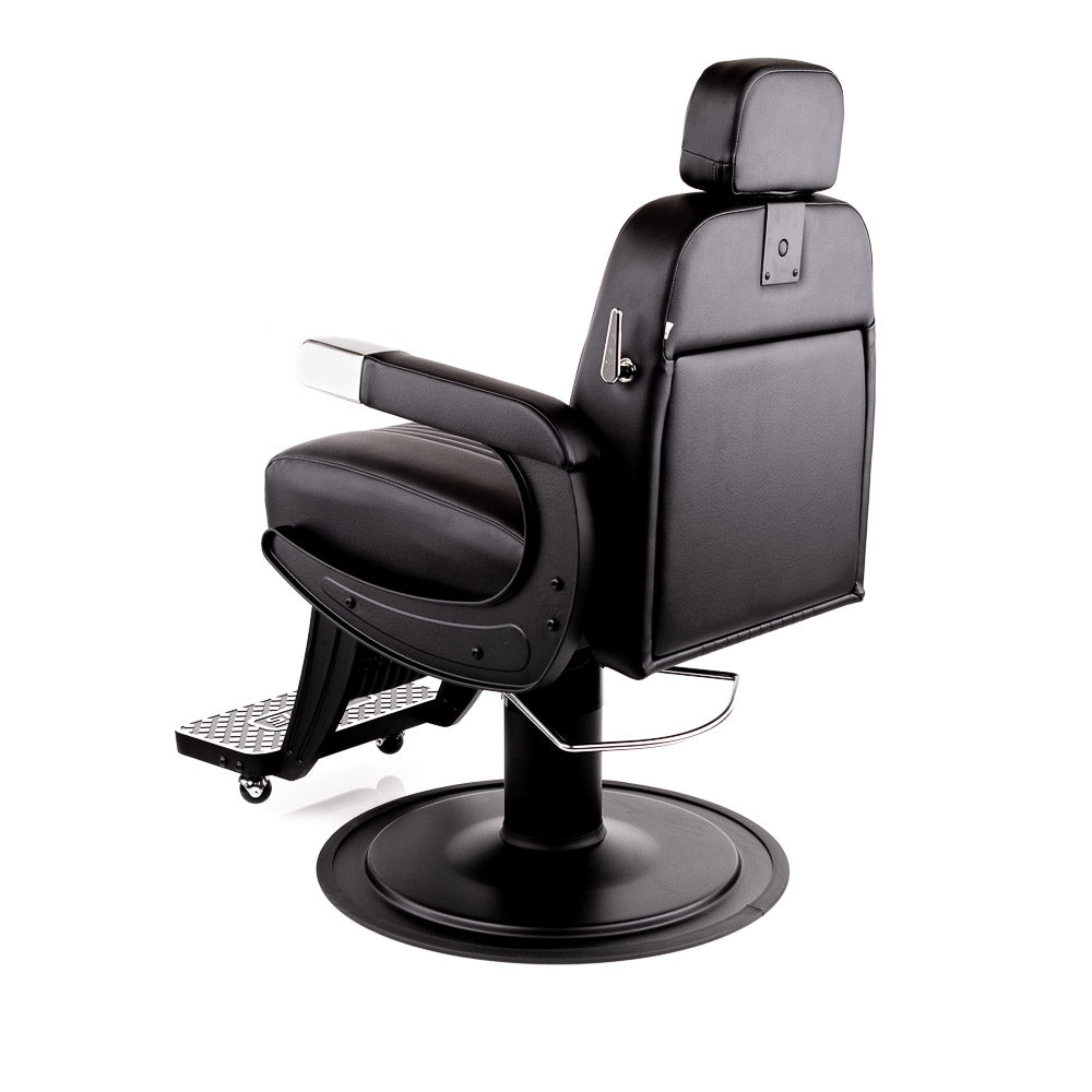 Blacked-Out Cobalt Omega Barber Chair - Collins
