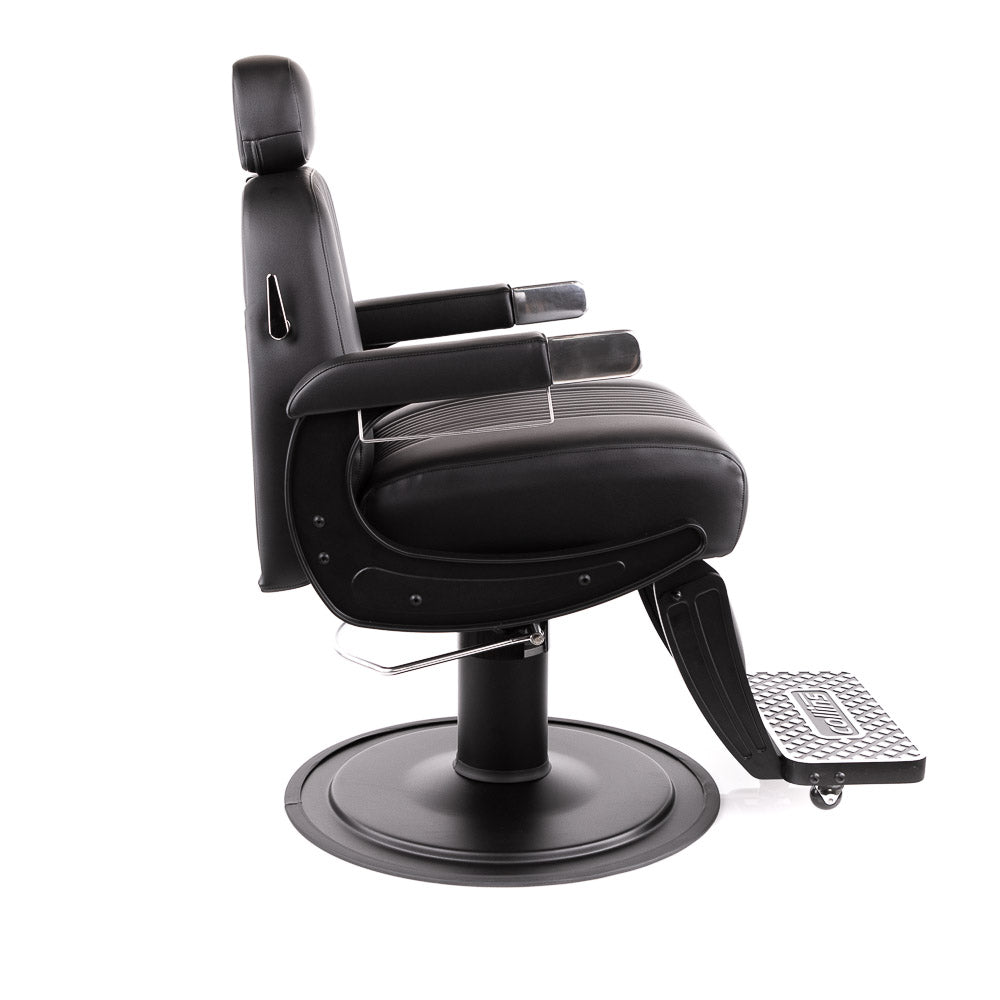 Blacked-Out Cobalt Omega Barber Chair - Collins