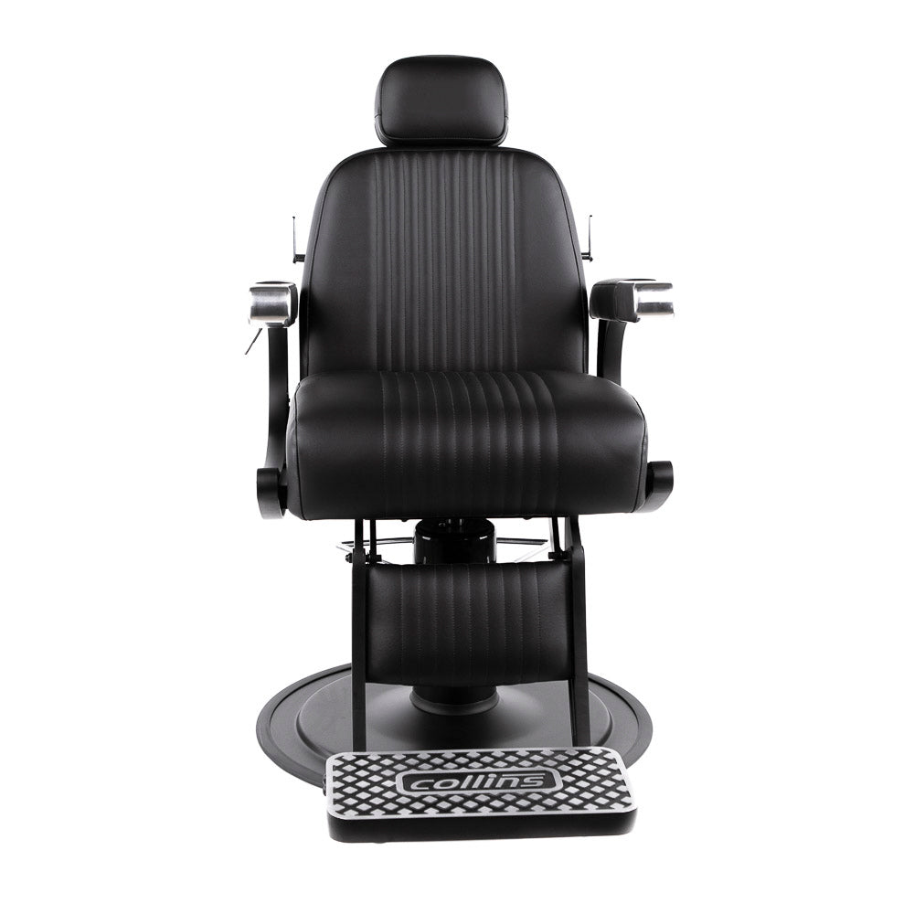 Blacked-Out Cobalt Omega Barber Chair - Collins