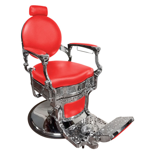 Princeton Barber Chair - Red