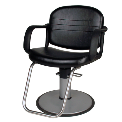Regent Styling Chair - Wallaby Black
