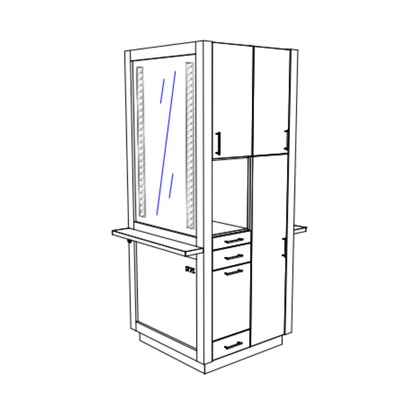 Double-Sided Styling Island - Black Riftwood (6414-NG)