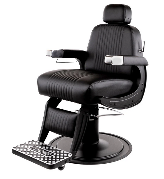 Blacked Out - Cobalt Omega Barber Chair - Olympus Earth