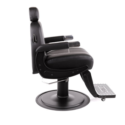 Blacked-Out Cobalt Omega Barber Chair - Collins